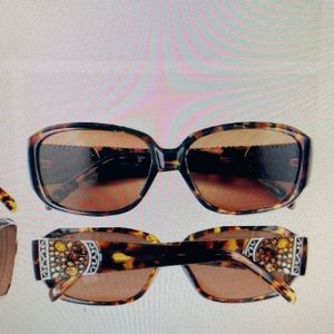 Brighton "Crystal Voyage "sunglasses and signature Brighton  metal case